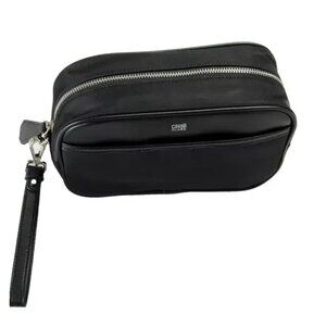 Beauty Case Bag Cavalli Class Men's Black Canvas